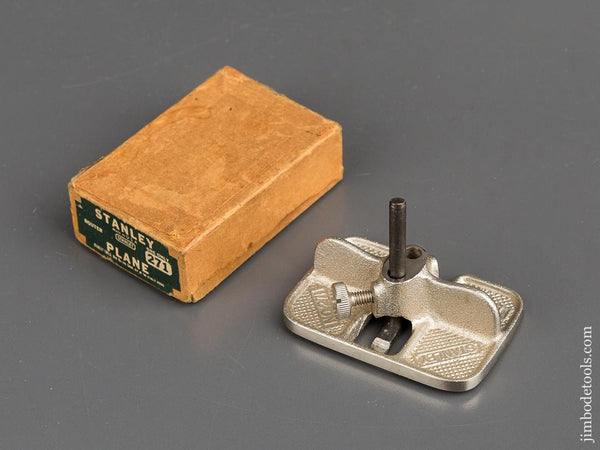 STANLEY No. 271 Miniature Router Plane MINT in Original Box - 82877