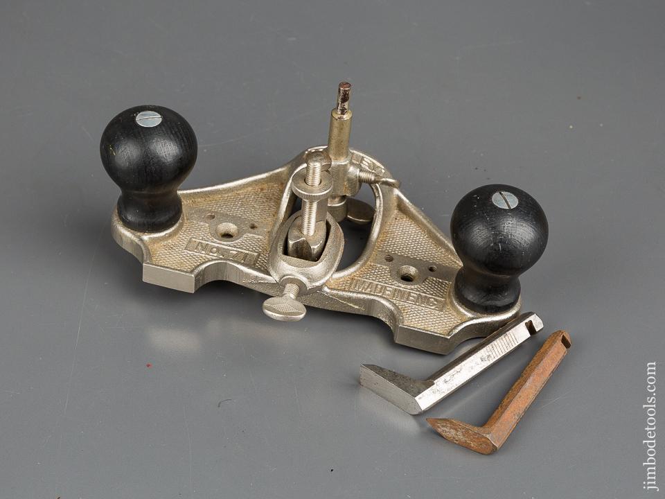 STANLEY No. 71 Router Plane 100% COMPLETE - 82881