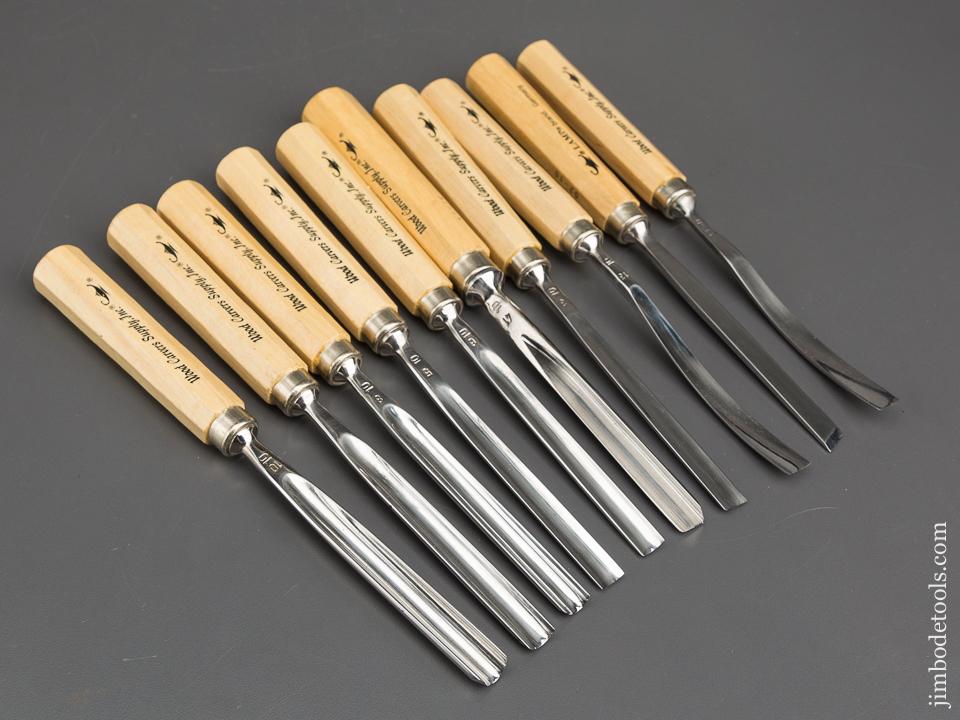 MINT Set of Ten German Carving Tools by LAMP - 82889