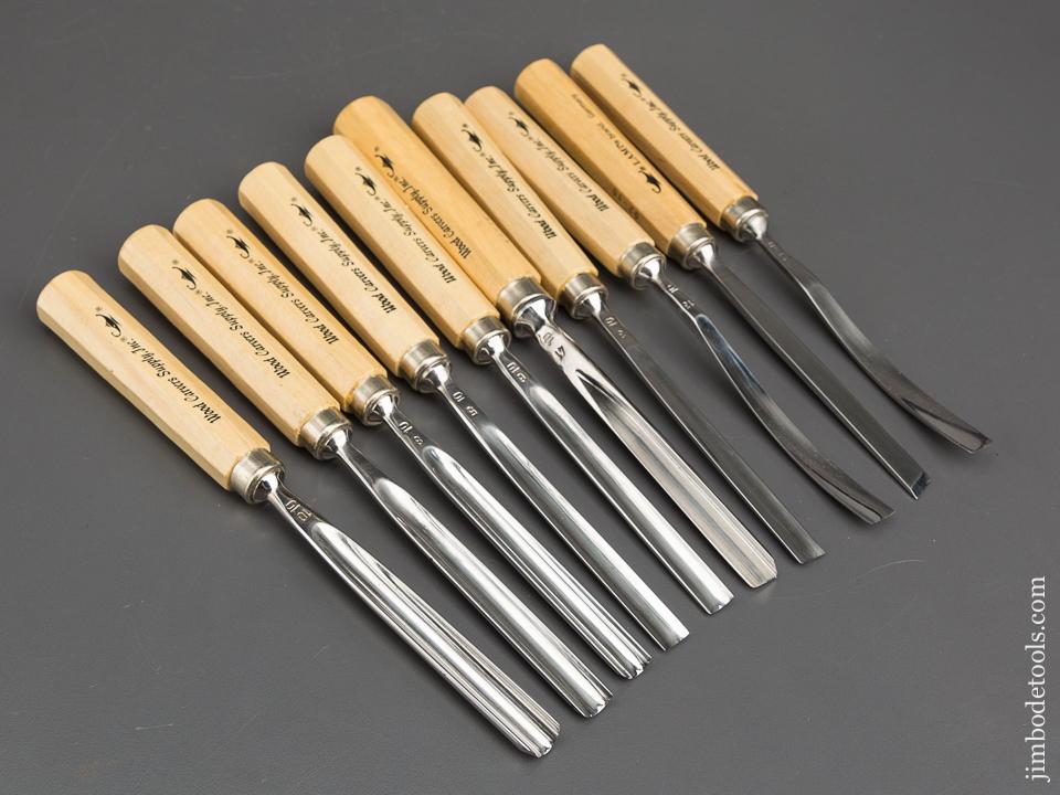 MINT Set of Ten German Carving Tools by LAMP - 82889 – Jim Bode Tools