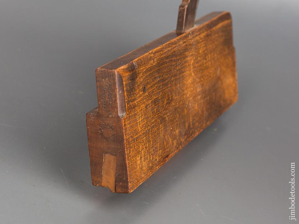 3/16 inch Bead Moulding Plane by ALEX MARSHALL GLASGOW circa 1879-85 GOOD+ - 82896