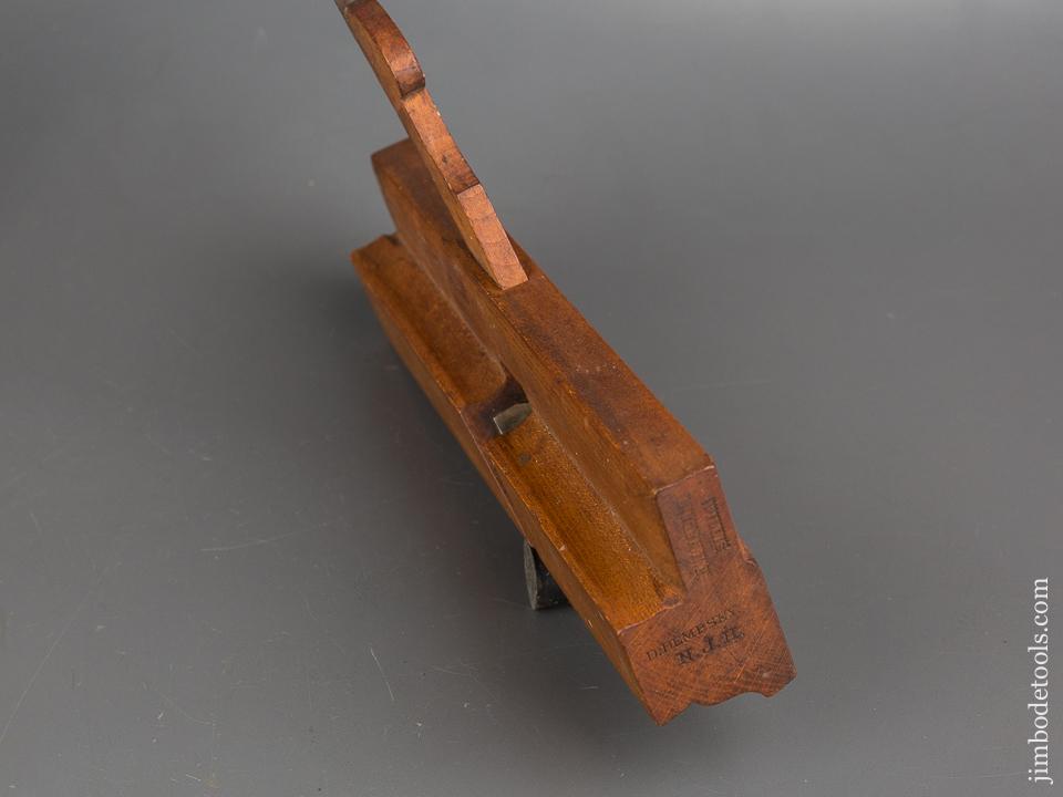 Extra Fine 1 5/8 inch Wide WILLIS ST. JOHN N.B. Crispy Complex Moulding Plane - 82900