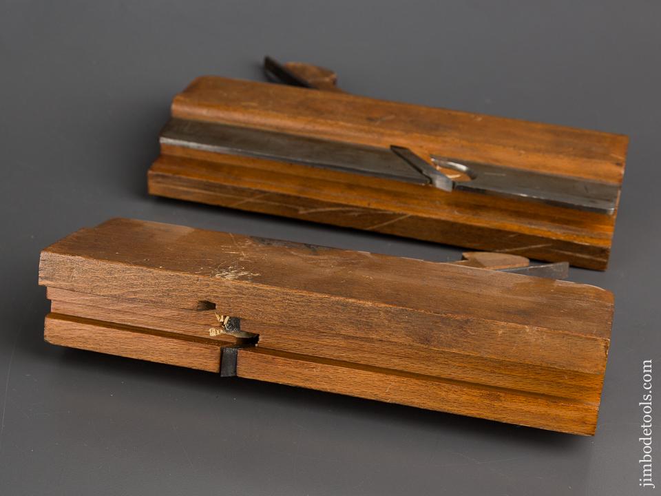 Pair of ARTHUR EDINBURGH Tongue & Groove Planes circa 1793-1844 FINE - 82905