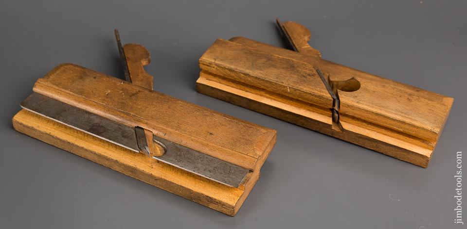 Pair of HIELDS NOTTINGHAM Tongue & Groove Planes circa 1830-81 FINE - 82903
