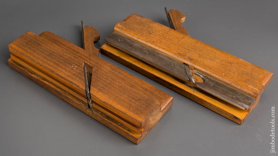 Pair of Tongue & Groove Moulding Planes by ARTHUR EDIBURGH circa 1793-1844 FINE - 82910