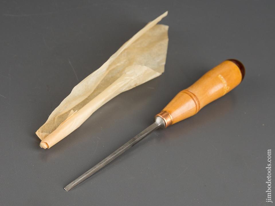 1/8 x 7 3/4 inch BUCK BROS Butt Chisel DEAD MINT in Original Wrapper - 82919M