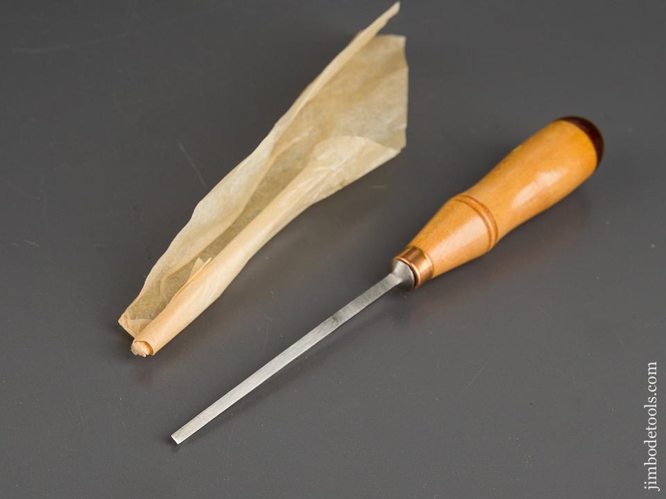 1/8 x 7 3/4 inch BUCK BROS Butt Chisel DEAD MINT in Original Wrapper - 82919M