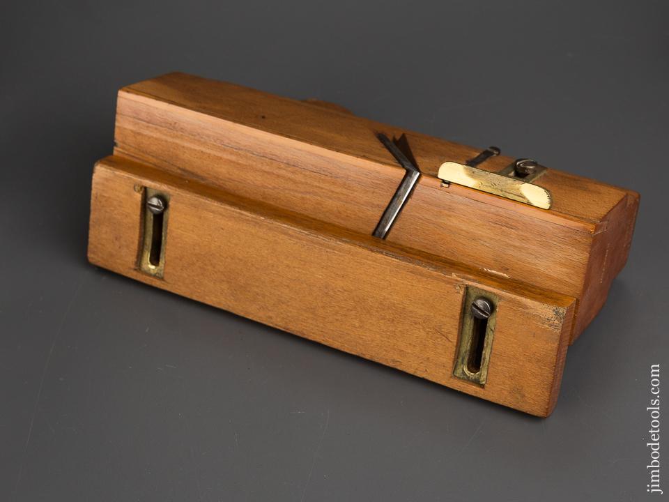 Extra Fine Moving Filletster Plane by A. HOWLAND circa 1869-74 Auburn, NY - 82924