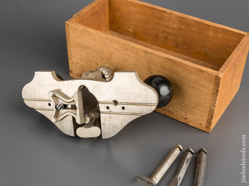 100% Complete STANLEY No. 71 Router Plane in Box - 82930