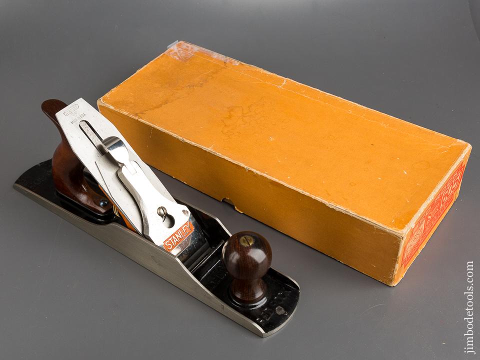 Unused! STANLEY No. 605 BEDROCK Jack Plane Near DEAD MINT in Original Box with Orange Frog Type 9 circa 1931-32 SWEETHEART - 82936