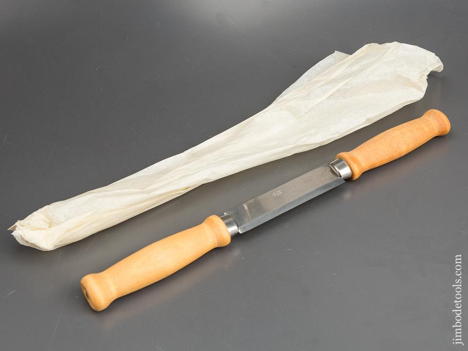 Four inch ERIK FROST MORA SWEDEN Straight Draw Knife DEAD MINT in Original Wrapper - 82944