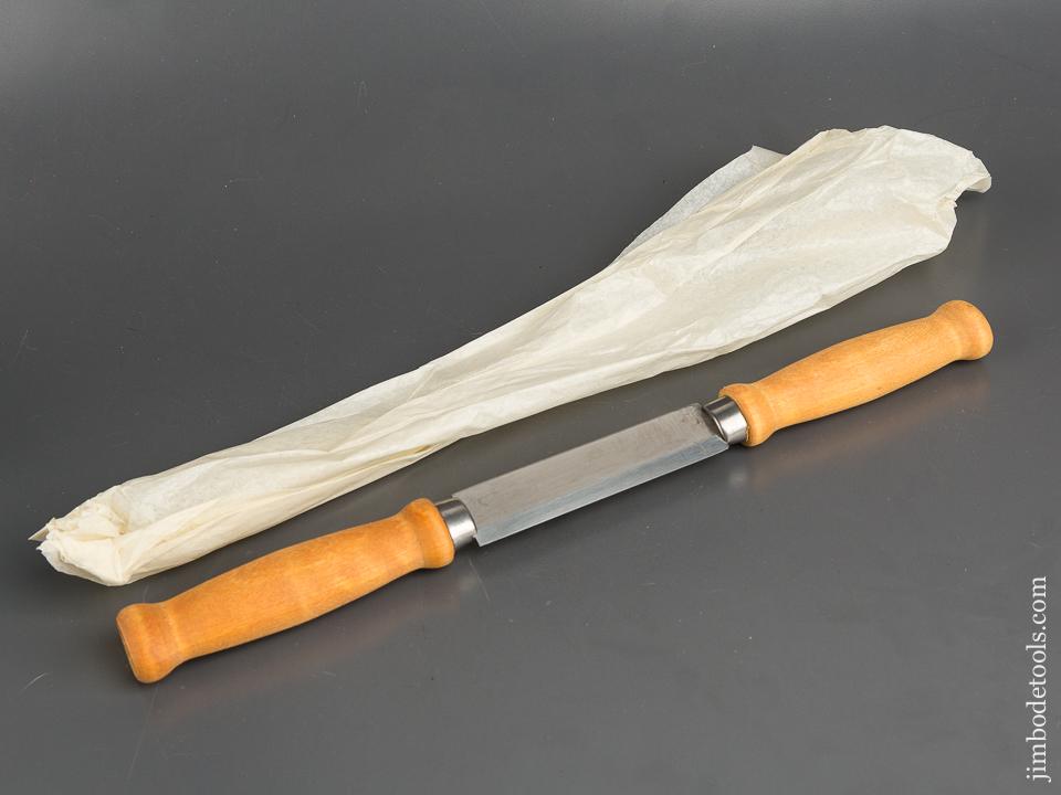 Four inch ERIK FROST MORA SWEDEN Straight Draw Knife DEAD MINT in Original Wrapper - 82944