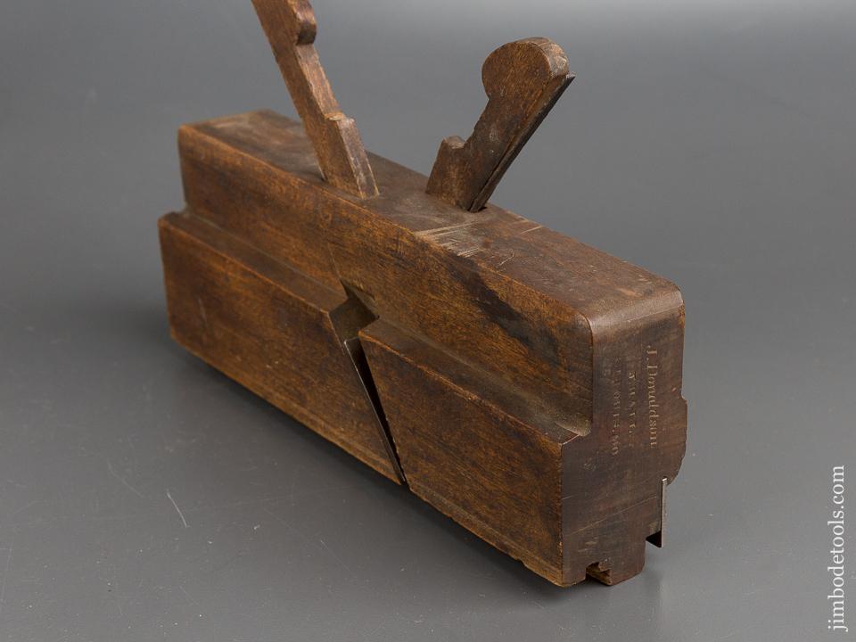 Dual Marked 1/2 inch Tongue & Groove Molding Plane J. DONALDSON J. HALL ST. LOUIS MO circa 1842-54 FINE - 82960
