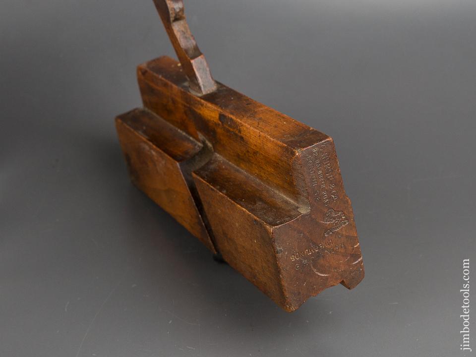 1 3/4 inch Wide C. NURSE 182 WALWORTH ROAD LONDON S.E. Crispy Complex Moulding Plane circa 1887-1908 GOOD+ - 82964