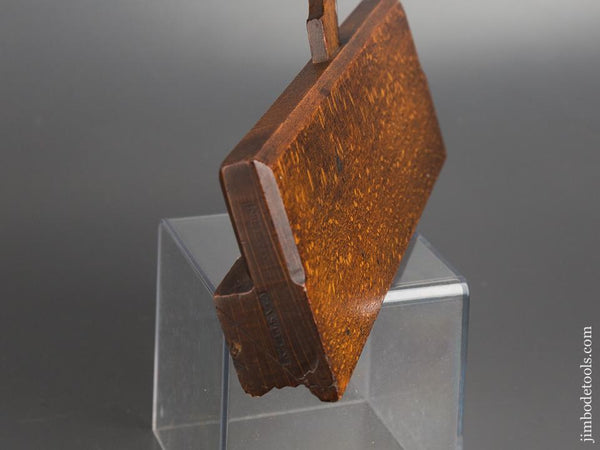 1 1/8 inch Wide NELSON Complex Moulding Plane circa 1750-83 GOOD+ - 82965