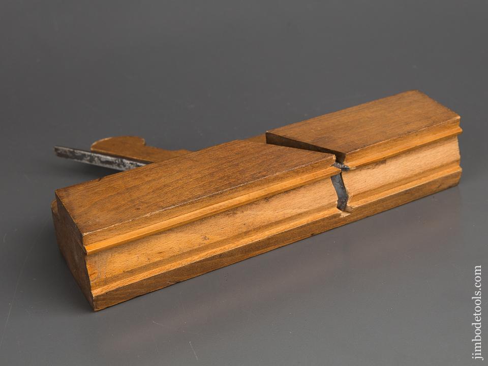Two inch Wide E.F. SEYBOLD CINTO Complex Molding Plane circa 1836-55 FINE - 82966