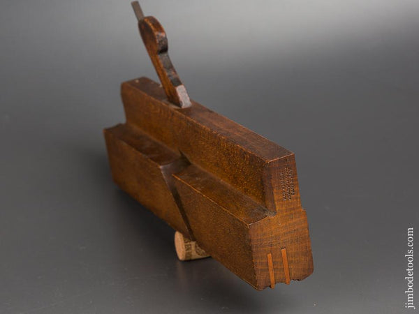 1 1/2 inch Wide Crispy Complex Moulding Plane by HOPKINSON 16 NEWINGTON CAUSEWAY London circa 1867-72 GOOD+ - 82967