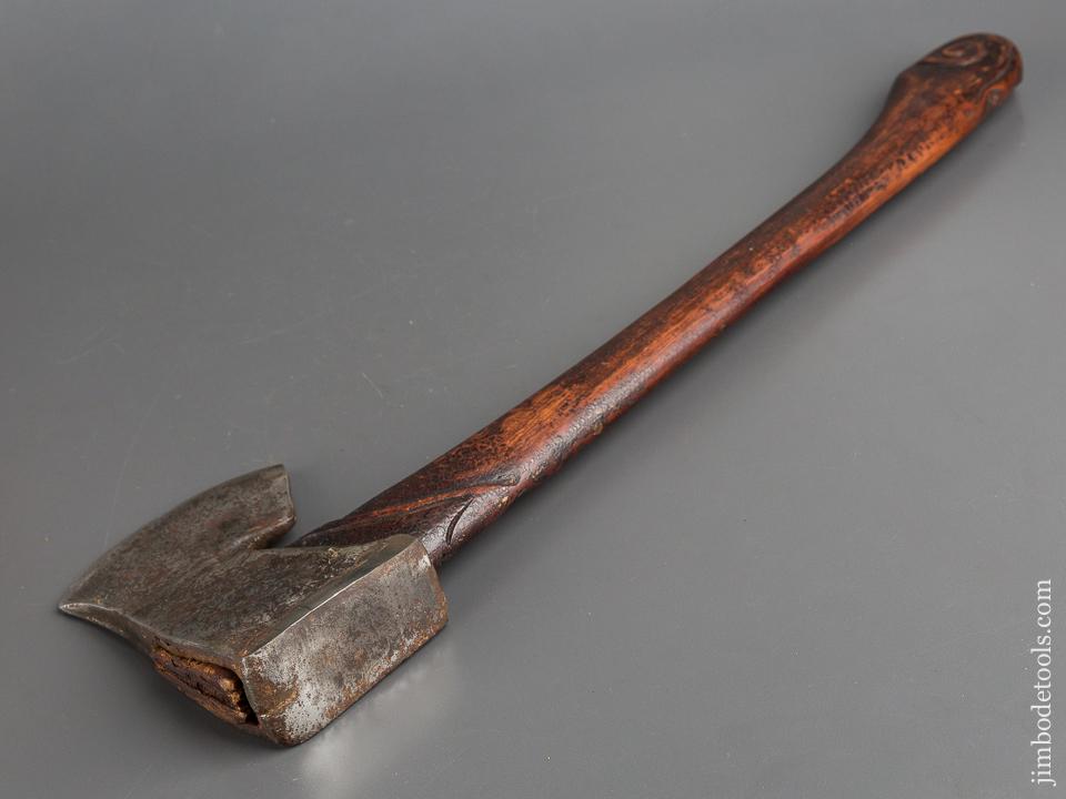 Gorgeous European Double Bevel Axe Dated 1812! - 82983U