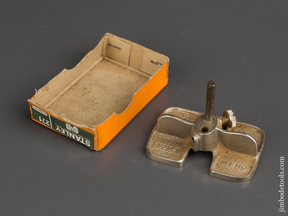 STANLEY No. 271 Miniature Router Plane in Original Box - 82984