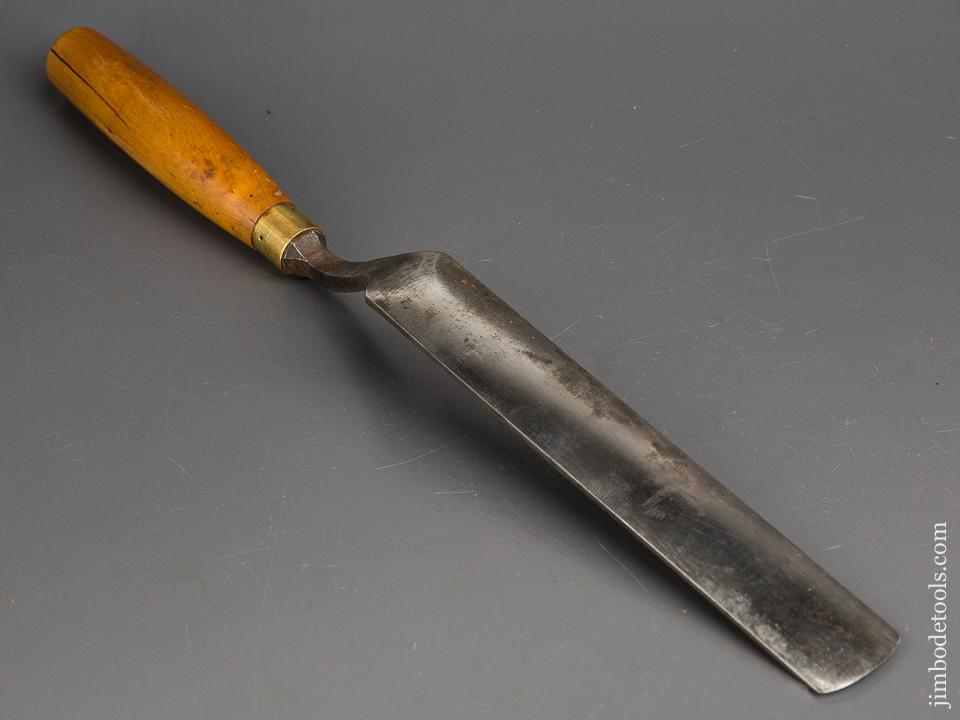 1 1/4 x 15 inch MARPLES Boxwood Handled Crank Neck Gouge - 84254R