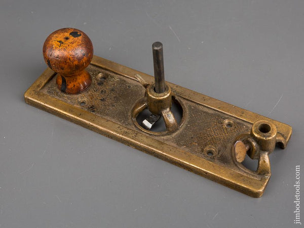 3 x 9 inch Brass Router Plane - 83013
