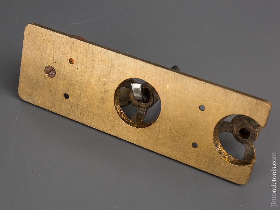 3 x 9 inch Brass Router Plane - 83013