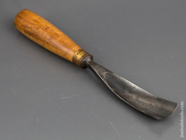 1 1/4 x 10 3/8 inch ADDIS No. 16 Sweep Carving Gouge - 83017