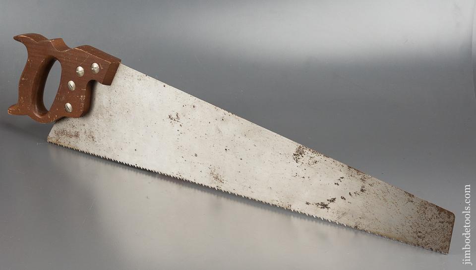 6 point 24 inch Rip OHLEN-BISHOP GREYHOUND Hand Saw - 83081