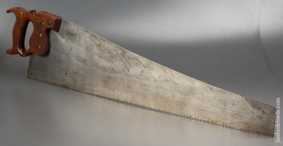 Extra Fine 9 point 26 inch Crosscut BAYNON Spring Steel Hand Saw - 83082