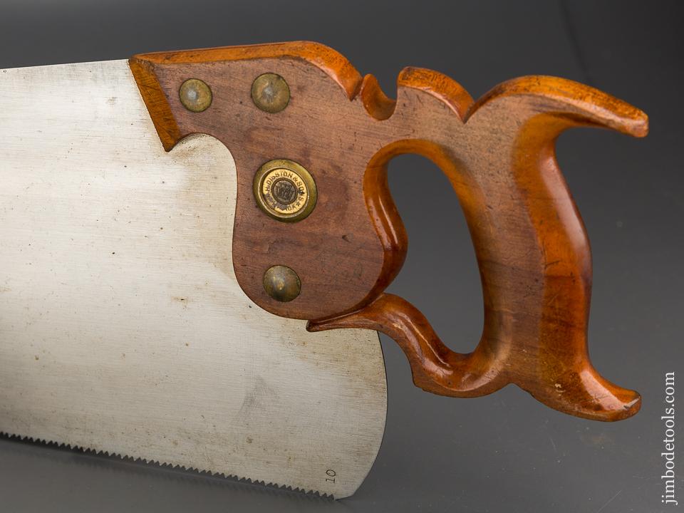 Near Mint! 10 point 26 inch Crosscut DISSTON No. 8 Spring Steel Hand Saw - 83083