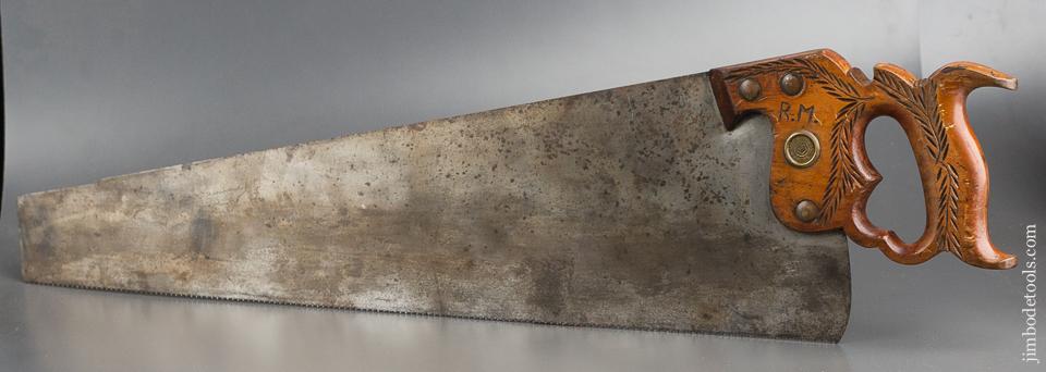 12 point 26 inch Crosscut DISSTON No. 12 LONDON SPRING Hand Saw - 83084