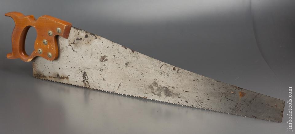 UNUSED 5 1/2 point 26 inch DISSTON D8 Hand Saw - 83088