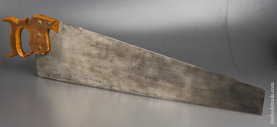 10 point 26 inch Crosscut E.M. BOYNTON No. 7 Spring Steel Hand Saw - 83093