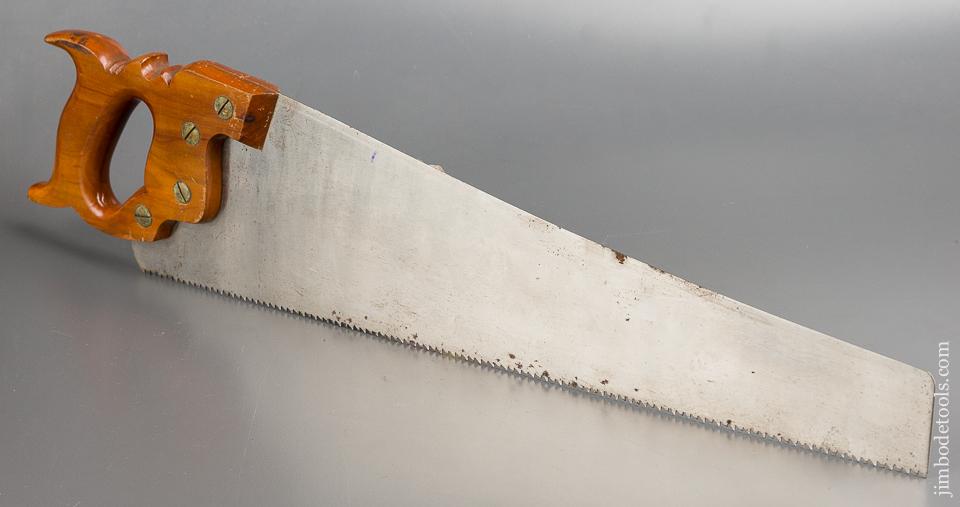 Fine 10 point 20 inch Rip ATKINS No. 53 Hand Saw - 83097