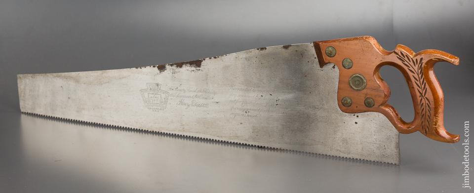 11 point 26 inch Crosscut DISSTON No. 120 ACME Hand Saw - 83098