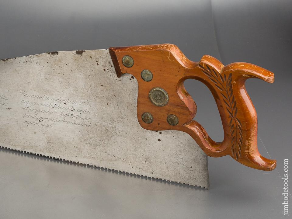11 point 26 inch Crosscut DISSTON No. 120 ACME Hand Saw - 83098