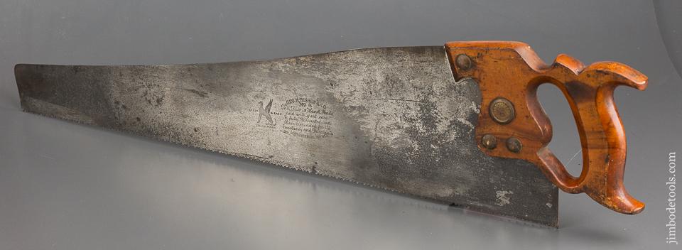 8 point 24 inch BISHOP No. 8 Hand Saw - 83099