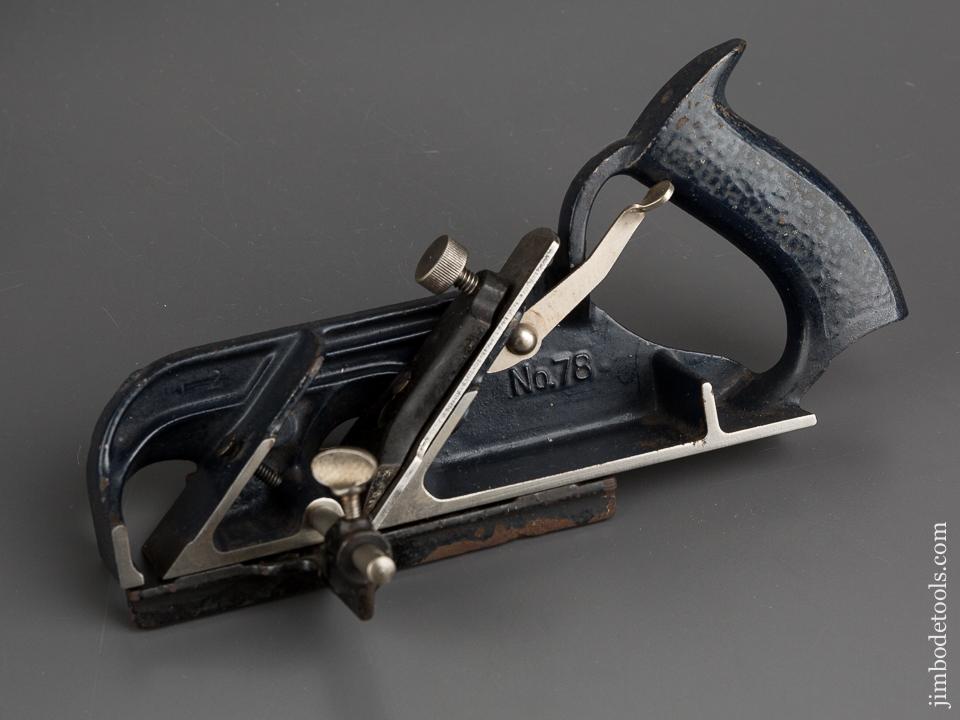 STANLEY No. 78 Duplex, Rabbet, and Filletster Plane SWEETHEART - 83119