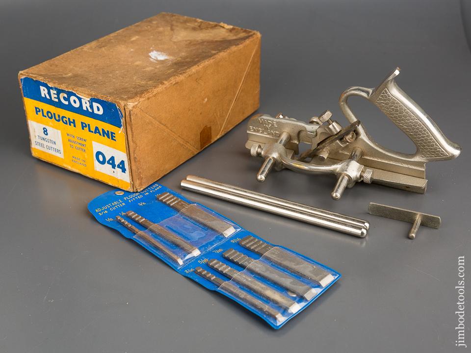 RECORD No. 044 Plough Plane MINT in Original Box - 83145