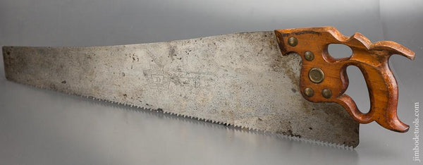 Just Sharpened! 5 point 26 inch Rip DISSTON D8 Hand Saw- 83171