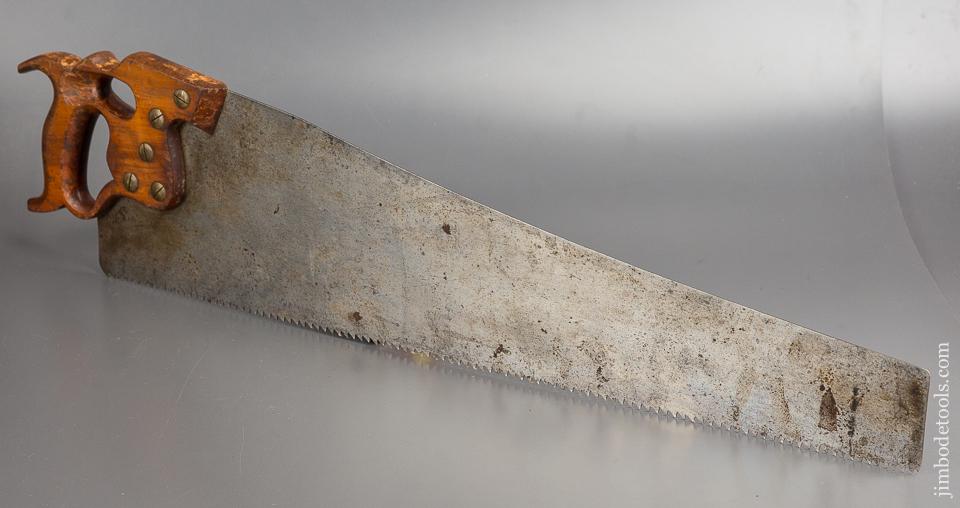 Just Sharpened! 5 point 26 inch Rip DISSTON D8 Hand Saw- 83171