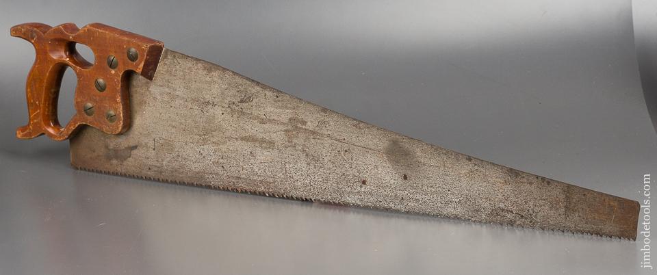 5 1/2 point 26 inch Rip DISSTON D8 Thumb Hole Hand Saw - 83175