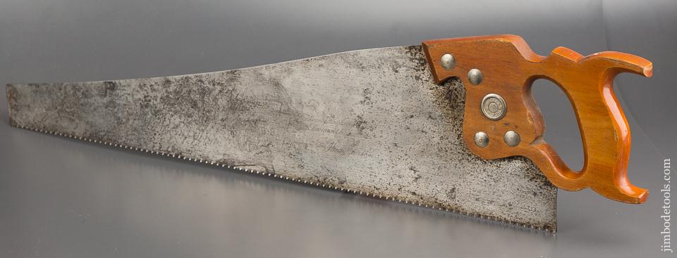 8 point 26 inch Crosscut DISSTON D8 Hand Saw - 83185