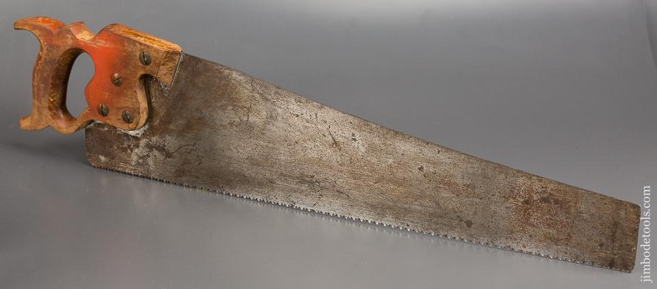 8 point 20 inch Crosscut DISSTON No. 120 ACME Hand Saw - 83187