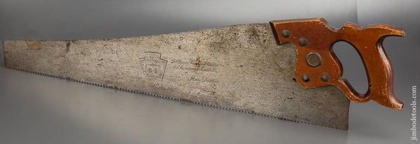 10 point 26 inch Crosscut DISSTON D8 Hand Saw - 83193