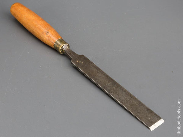 1 x 14 inch MARPLES Long Thin English Boxwood Handled Paring Chisel - 83202
