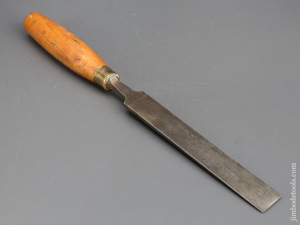1 x 14 inch MARPLES Long Thin English Boxwood Handled Paring Chisel - 83202