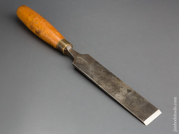 1 7/8 x 14 7/8 inch MARPLES Long Thin Boxwood Handled English Paring Chisel - 83207