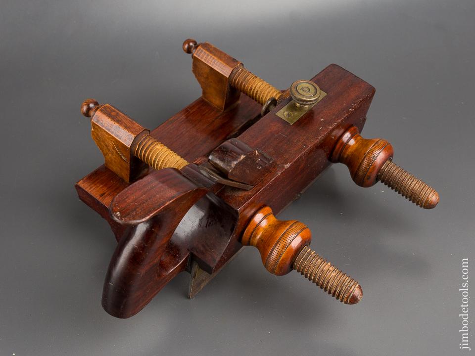 Lovely AUBURN TOOL CO Mahogany Plow Plane circa 1864-93 EXTRA FINE - 83254