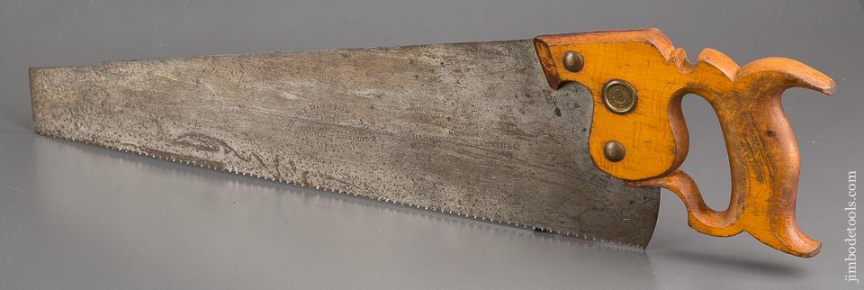 10 point 18 inch Crosscut DISSTON No. 7 Hand Saw - 83257